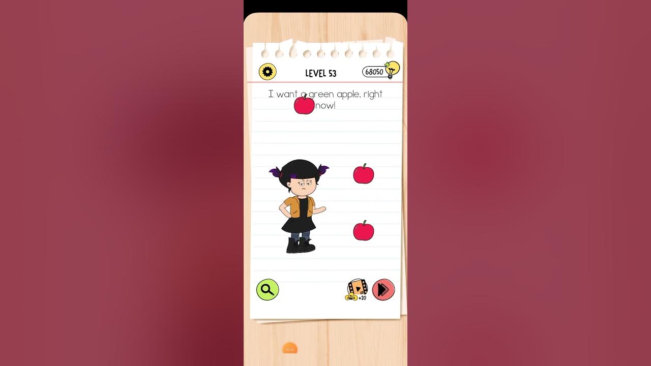brain test 4 level 53 and 54 solution answer walkthrough gameplay - YouTube
