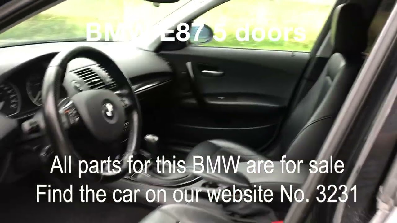 BMW E87 5 doors 120I N46 2006 model 2.0L 150HK Transmission
