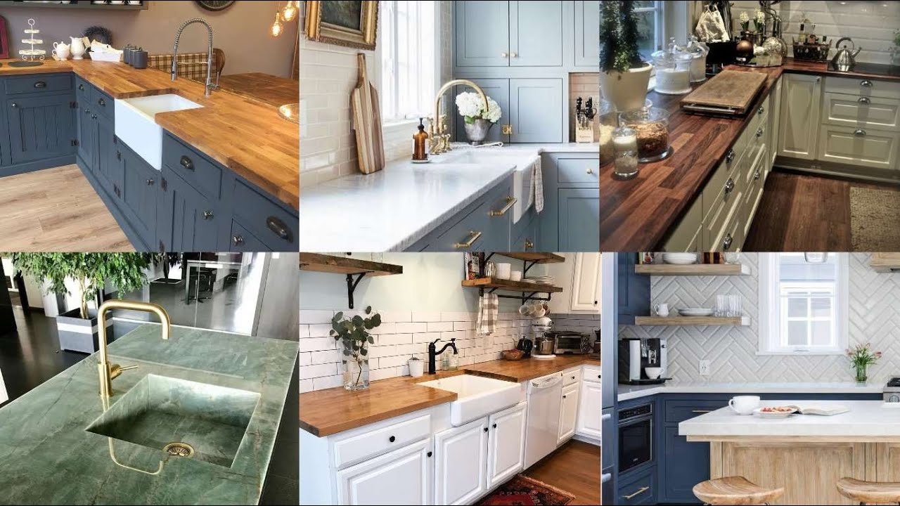 Home Decor Elevating Kitchen Countertops Style Ideas || Unique Kitchen ...