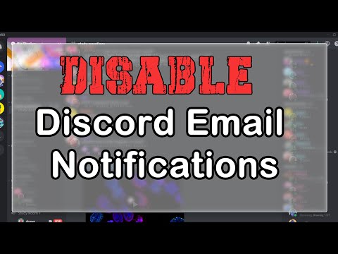 Disable Email Notifications in Discord