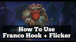 How To Use Franco Hook + Flicker Speel (Trick,Tutorial)