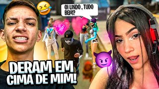 CAI COM UMA LINE FEMININA E ELAS DERAM ENCIMA DE MIM?! 😂🔥