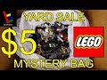 $5 LEGO YARD SALE MYSTERY BAG (Let's Dump It!)