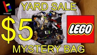 $5 LEGO YARD SALE MYSTERY BAG (Let's Dump It!)