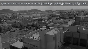 من أواخر سورة النمل عمر محمد القاسم | Surat An-Naml | Umar Al-Qasim