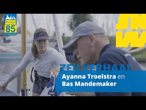 Zeilverhaal Bas Mandemaker en Ayanna Troelstra Sneekweek 2022