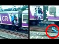 Teenager falls off mumbai train after hitting pole escapes in inches  curiosity exp
