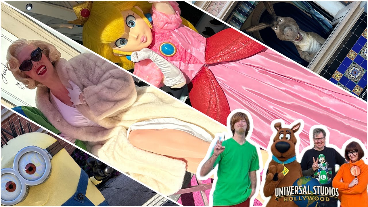 Universal Studios Talking to Scooby and the mystery Inc about Fan Fest Food and more