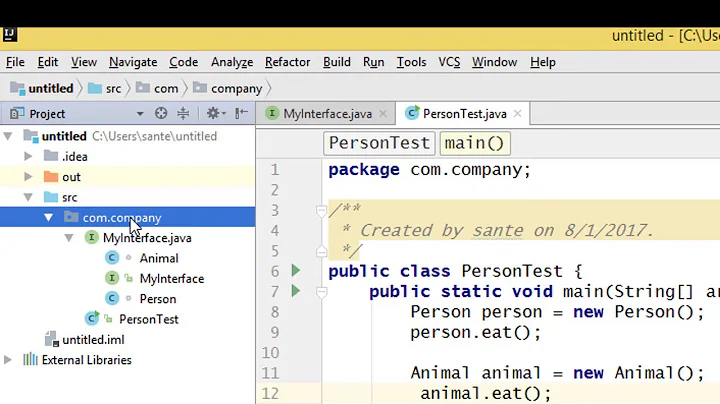 Interface as a return type, local variable, instance variable or as parameter