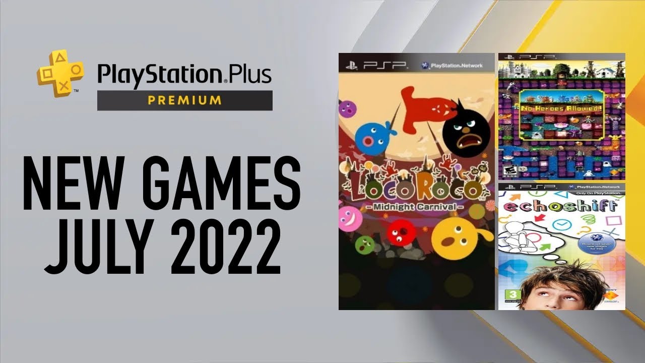 PlayStation Plus Premium New Games Available July 2022 YouTube