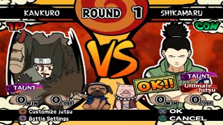 Download lagu Kankuro (Clássico) VS Shikamaru (Clássico) (INSANE) - Naruto Shippuden Ultimate Ninja 4