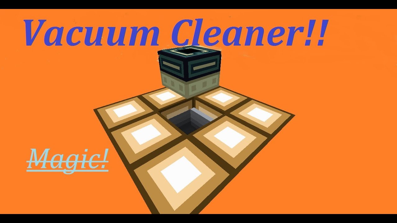 Command Blocks Vacuum Cleaner YouTube