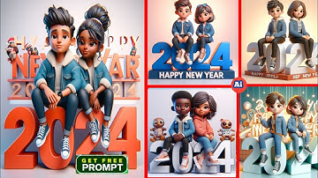 How To create Trending New Year  Images:Microsoft Bing ai