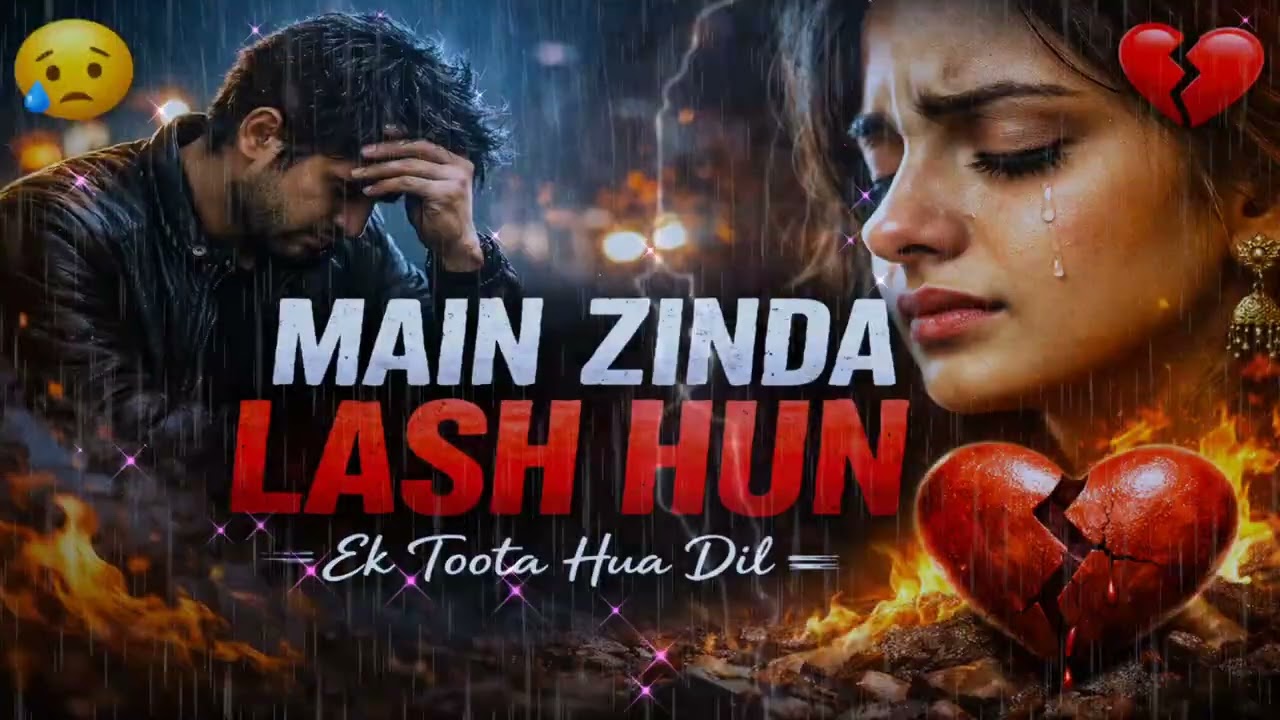 Main Zinda Lash Hun | True Love Pain Song | Heart Broken Status Song
