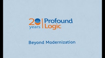 Profound Logic: 20 years of Innovation