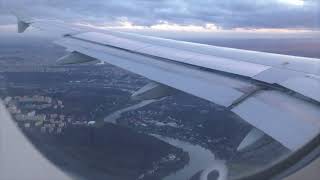 Flight and landing in Prague Airport ✈️