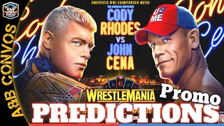 WrestleMania 41 Predictions Promo!