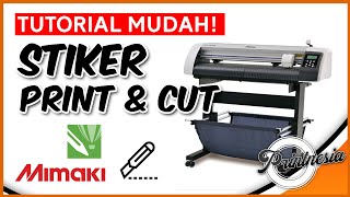 Tutorial Sticker Print And Cut | FineCut Mimaki Corel Draw