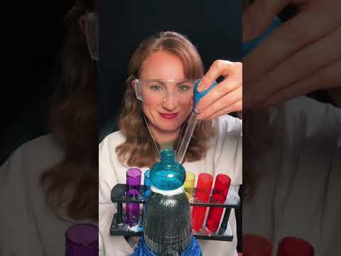 🧑🏻‍🔬 ASMR Chemistry for relaxation & sleep layered sounds fizzing & crackling science in English