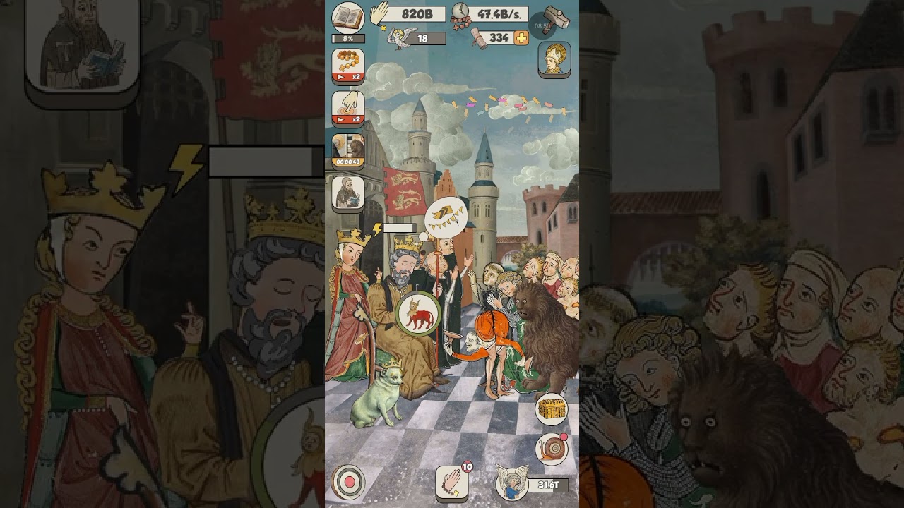 Medieval Idle player: Giovanni's kingdom is prosperous, Pt 9.