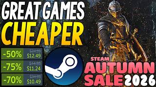 STEAM AUTUMN SALE 2026 - 15 GREAT PC GAMES EVEN CHEAPER!