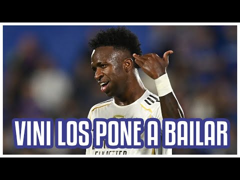 VINICIUS MAKES GETAFE DANCE. A TREMENDOUS PORTION OF KARMA FOR THE COLISEUM!
