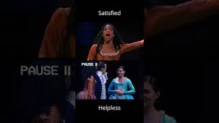 PART 3 Satisfied - A Winter's Ball/Helpless perfect matching! #shorts #hamiltonmusical #satisfied