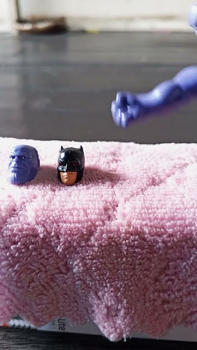 This Is Hulk and Superman and Batman and Thanos #marveltoys #marvel