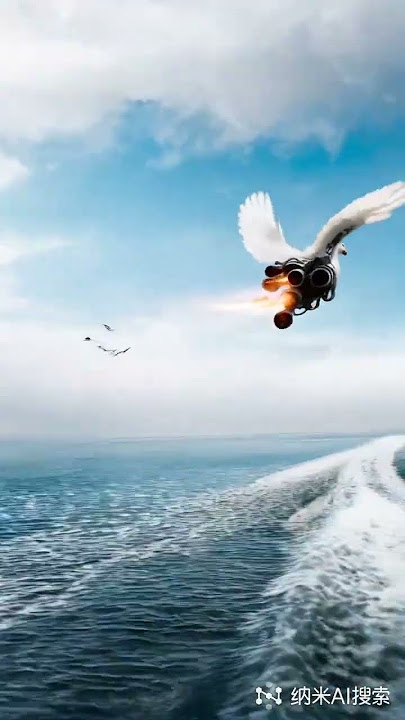 Flying goose flying boo absurd video