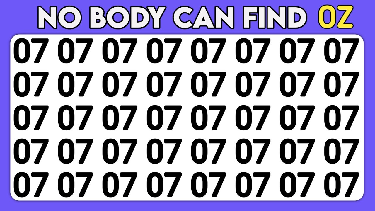 🔍 Найдите лишнее | Проверьте свою наблюдательность | Выпуск, посвященный цифрам и буквам.