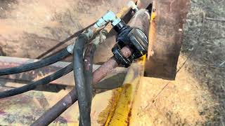 Field expedient tractor repair