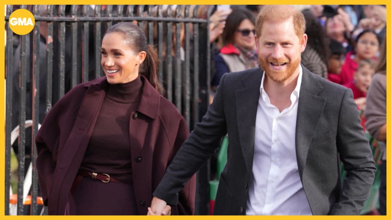 Prince Harry, Meghan step out for 1st appearance since UK return
