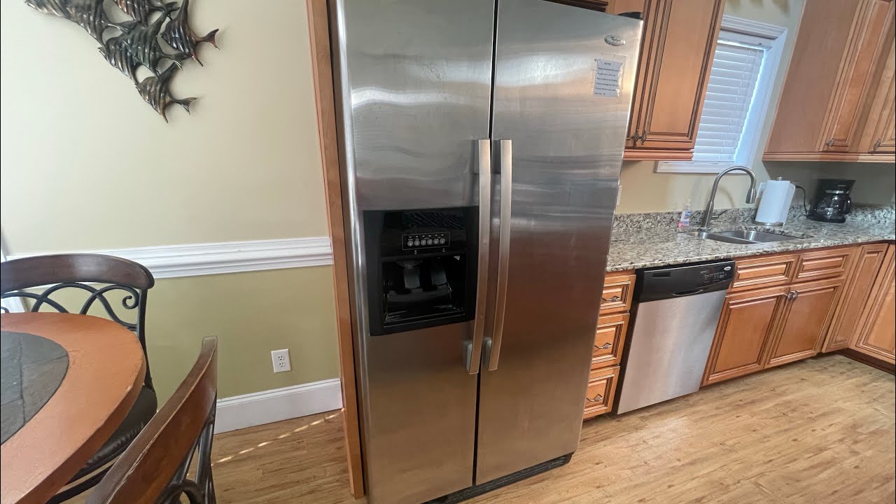 Whirlpool ED5FVGXWS01 Refrigerator - YouTube