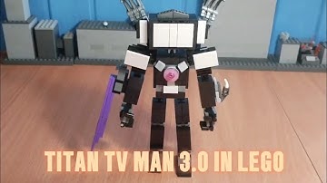 Titan Tvman 3.0 in lego.
