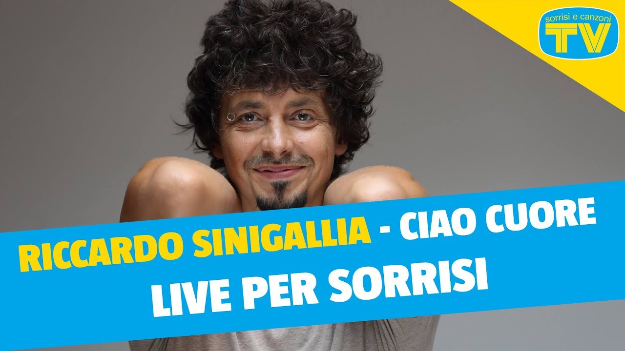 Riccardo Sinigallia - Ciao cuore Live per Sorrisi - YouTube