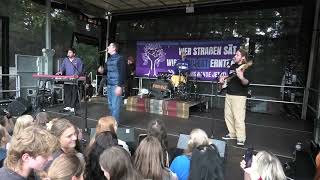 1.10.23 Band Provinz: "  Hymne gegen euch" bei der Leinemasch Bleibt Demo in Hannover