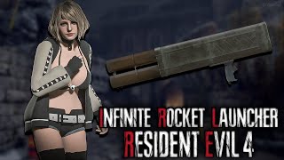 Resident Evil 4 Remake | Infinite Eternal Rocket Launcher Mod Full Professional Playthrough