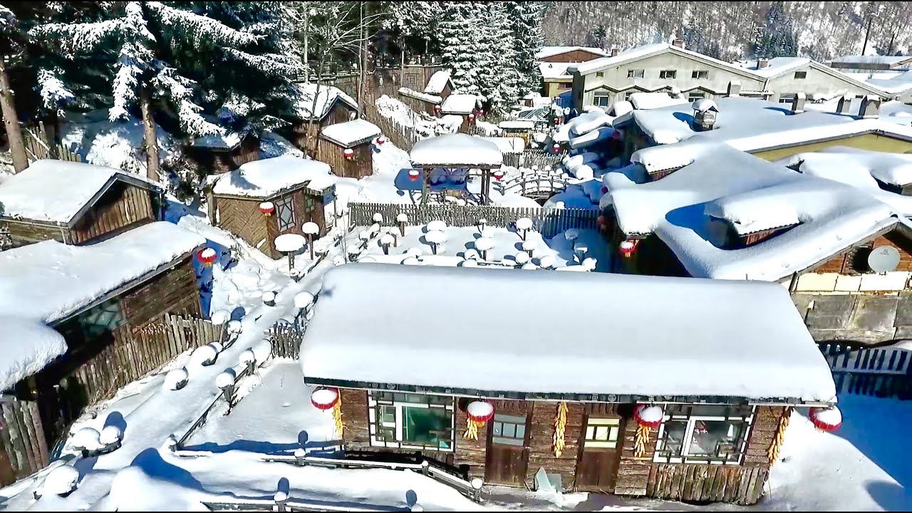 Explore China's Snow Town, a frozen wonderland