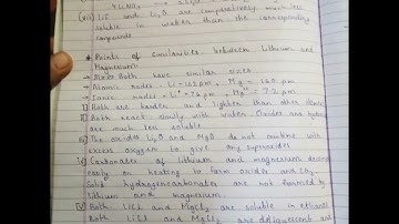 Class 11 Chemistry Chapter -10 S-block elements Notes