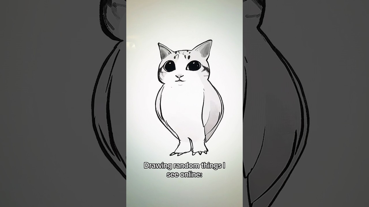 Рисую случайные вещи, которые вижу в интернете: