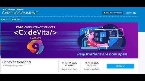 TCS CodeVita 2020 | Direct Interview Chance in TCS | TCS Coding Contest For Any Branch