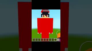 I built Roxy from Omz in Minecraft! Omz and Roxy! #shorts #omzcrew #build #minecraft