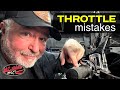 Motorcycle throttle mistakes every new rider makes