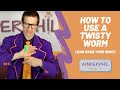 Magic twisty worm tutorial and how to make your own wacky worm