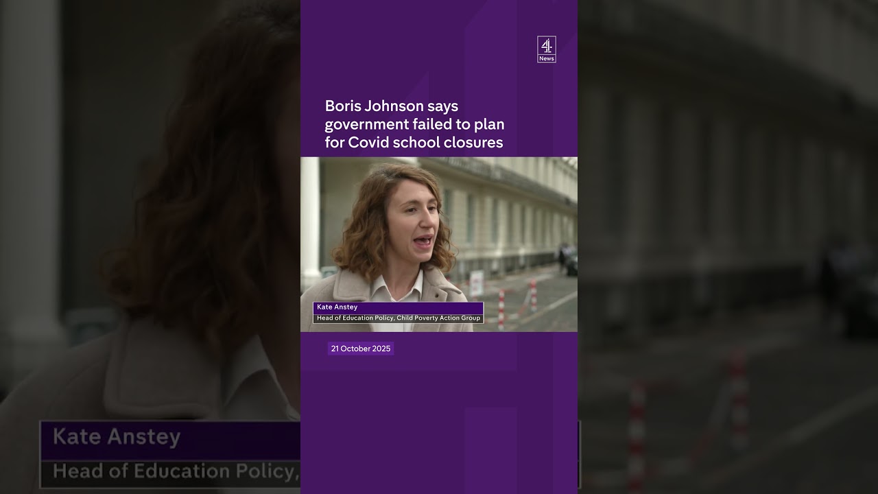 Борис Джонсон даёт показания на расследовании по делу о COVID-19