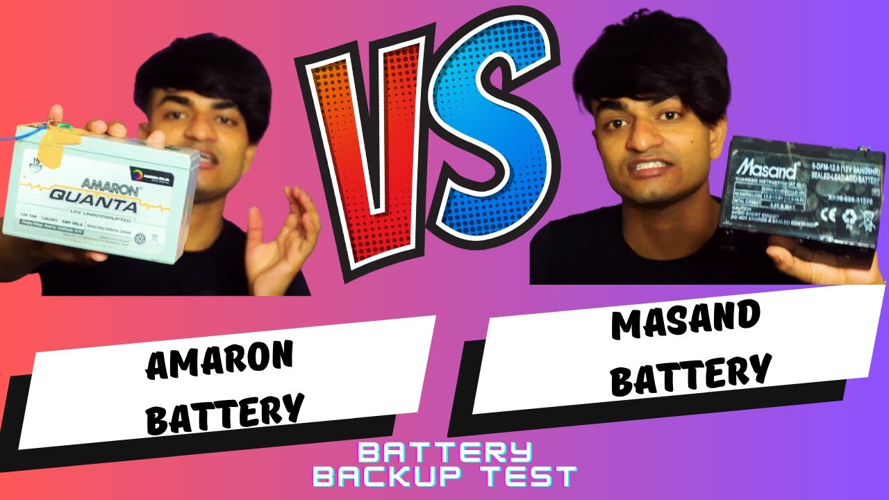 Amaron Battery 12v 7ah VS Masand Battery 12v 8ah Amaron Battery amaron-battery-12v-7ah-vs-masand-battery-12v-8ah-amaron-battery