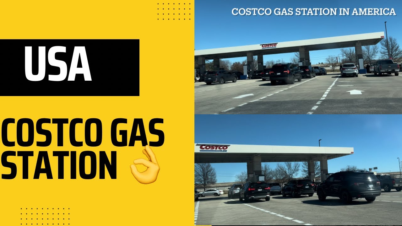 Costco Gas station in America YouTube