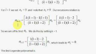 M4. Legendre Polynomials
