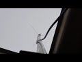 Diamond X300 antenna swaying in strong wind