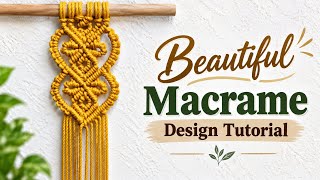 Details Macrame Design Tutorial | Macrame Design | DIY Macrame Design | Macrame Design DIY | DIY Macrame  News
